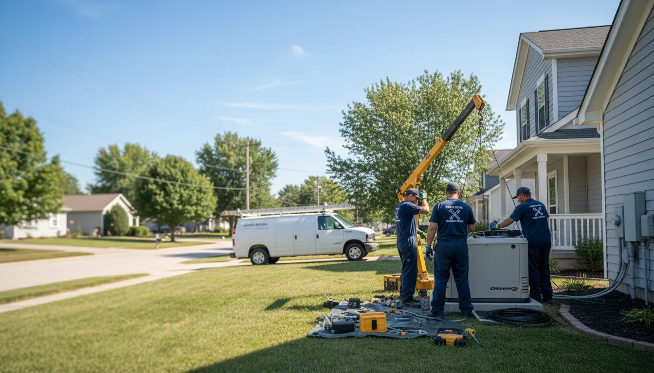 Generator Installation in Wellsville, KS near me
